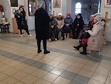 Встреча благополучателей проекта «Спасательный круг» с руководителем проекта состоялась в Донском храме Новошахтинска