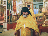 В престольный праздник Преосвященнейший епископ Симон совершил Божественную литургию в храме святителя Николая, архиепископа Мир Ликийских, Чудотворца города Шахты