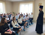 В Шахтинской епархии прошел третий тур Кирилло-Мефодиевской олимпиады по Священной истории и Закону Божию