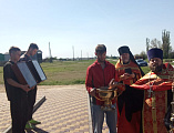 В часовне слободы Греково состоялся водосвятный молебен