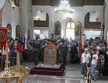 Традиционный крестный ход в память о святой семье Царственных страстотерпцев прошел от храма святителя Николая посёлка Аютинский к Покровскому кафедральному собору г. Шахты