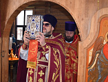 В храме блаженной Матроны Алексеевского архиерейского подворья при казачьем кадетском корпусе г. Шахты отметили престольный праздник