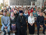 В храме в честь великомученика Пантелеимона г. Гуково состоялось собрание учителей и родителей воспитанников «Учебного театра «Воскресение»