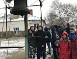 Свято-Пантелеимоновский храм г. Миллерово с экскурсией посетили студенты казачьего профессионального техникума