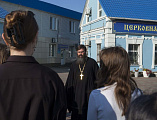 Шахтинские волонтеры культуры посетили экскурсию, описывающую историческое становление Покровского собора города Шахты