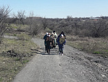 В храме иконы Божией Матери Одигитрия пос. Таловый в праздник Благовещения Пресвятой богородицы состоялось торжественное богослужение и крестный ход