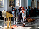 Преосвященнейший епископ Симон совершил Божественную литургию в Покровском кафедральном соборе города Шахты