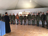 Александро-Невский храм г. Шахты посетили военнослужащие войсковой части No3722