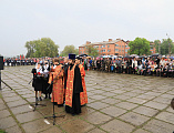 В День Победы у мемориального комплекса жертвам фашизма в Шахтах «поклонились великим тем годам»