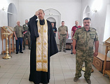 Встреча с казаками станицы Мало-Несветаевской прошла в храме Донский иконы Божией Матери