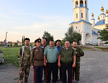 Встреча казаков станицы Мало-Несветаевской с духовником и окружным атаманом Черкасского округа состоялась в храме Донской иконы Богородицы г. Новошахтинска
