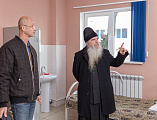 Епископ Каменский и Камышловский Мефодий ознакомился с работой центра помощи для алкозависимых и наркозависимых хутора Маркин