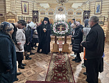 Епископ Шахтинский и Миллеровский Симон совершил Литургию Преждеосвященных Даров в храме великомученицы Екатерины города Красный Сулин