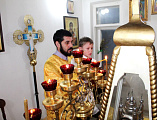 «Детской Божественной литургией» отметили 6-летие освящения храма Пантелеимона Целителя в г. Гуково