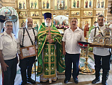 Радость общей молитвы: в Красновском храме отметили престольный праздник в честь преподобного Серафима Саровского