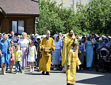 Престольный праздник храма Всех святых, в земле Русской просиявших, города Каменск-Шахтинский
