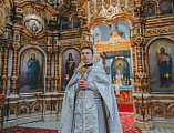Приход храма Успения Пресвятой Богородицы станицы Гундоровской молитвенно встретил праздник Крещения Господня