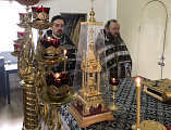 В храме святителя Тихона Задонского пос. Тарасовский состоялось соборное богослужение священнослужителей Тарасовского благочиния