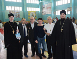 В спортивно-оздоровительном комплексе города Донецка состоялся II Открытый турнир по дзюдо среди юношей и девушек в честь святого равноапостольного Николая Японского (Касаткина)