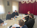 В Шахтинской епархии обсудили план мероприятий к 100-летию подвига новомучеников и исповедников Церкви Русской при изъятии церковных ценностей