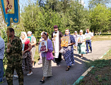 В честь праздника Аксайской иконы Божией Матери в селе Алексеевка состоялся крестный ход