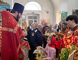 Соборное богослужение в храме Покрова Пресвятой Богородицы слободы Никольской    