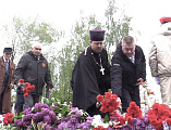 Протоиерей Роман Амплеев принял участие в митинге, посвященном 78-й годовщине победы в Великой Отечественной войне