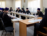 Преосвященнейший епископ Симон возглавил работу Епархиального совета