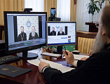 Председатель отдела религиозного образования Шахтинской епархии принял участие в вебинаре, посвященном приходскому попечению о детях