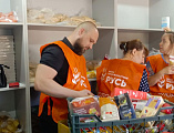 Первый осенний продовольственный марафон «Корзина доброты» в Ростовской области