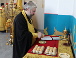 Епископ Шахтинский и Миллеровский Симон совершил всенощное бдение в Покровском кафедральном соборе города Шахты