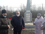 В пос. Горный ко Дню Защитника Отечества состоялась акция «Защитим память героев»