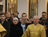 Епископ Шахтинский и Миллеровский Симон совершил молебен на Новолетие в Покровском кафедральном соборе г. Шахты