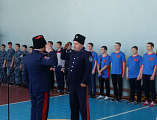 Сборы казачьей молодежи по военно-патриотическая подготовке состоялись в ст. Каргинской Чернышевского округа
