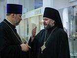 Епископ Шахтинский и миллеровский Симон принял участие в ряде мероприятий Ставропольской епархии. Открытие выставки, посвященной 175-летию Ставропольской епархии