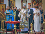 Епископ Шахтинский и Миллеровский Симон совершил таинство Венчания