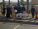 Протоиерей Сергий Сергошин принял участие в торжественной линейке в школе № 19 пос. Интернациональный