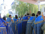 В торжествах Донской митрополии по случаю празднования дня Донской иконы Божией Матери принял участие епископ Шахтинский и Миллеровский Симон