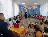 Иерей Александр Левчик посетил юных казачат детского сада станицы Боковской