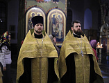 Епископ Шахтинский и Миллеровский Симон совершил молебен на Новолетие в Покровском кафедральном соборе г. Шахты