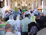 В хуторе Ягодинка Октябрьского района  встретили престольный праздник