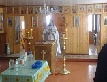 В храме в честь Архистратига Михаила хут. Пономарев в день отдания праздника Сретения Господня прошло торжественное богослужение