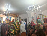 В храме Архангела Михаила села Первомайское прошло соборное богослужение в День Крещения Руси