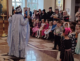 В Державном храме города Донецка состоялись рождественские концерты для дошкольных учреждений      
