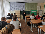 Иерей Анатолий Минаев провел беседу со старшекласниками Елкинской казачьей школы