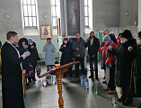 Каменская община глухих и слабослышащих в честь святого праведного Иоанна Кронштадского отметила праздник Крещения Господня