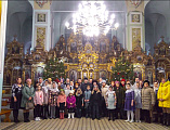 Рождественское представление состоялось в храме Успения Пресвятой Богородицы Донецкого Успенского архиерейского подворья