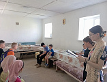 В воскресной школе прошло занятие, посвящённое празднику Святой Троицы