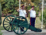 В казачьем кадетском корпусе им. Якова Бакланова состоялось торжественное построение в честь Дня знаний