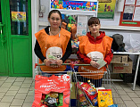 Снова «Корзина Доброты» дарит свою помощь нуждающимся
